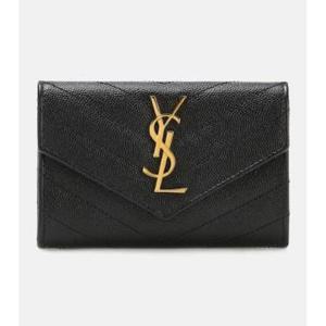 생로랑 Monogram 스몰 레더 지갑 P00263673