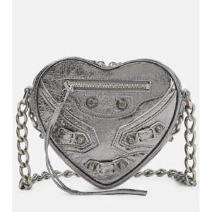 발렌시아가 Le Cagole Heart 미니 레더 크로스 백 P00762074