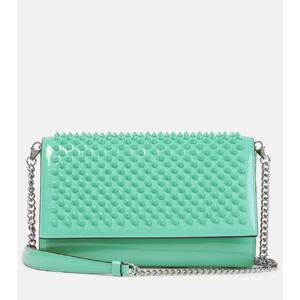 크리스찬루부탱 Paloma 스몰 임벨리시드 레더 클러치 P00698478