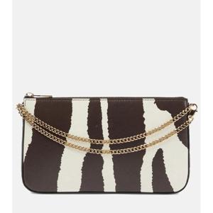 크리스찬루부탱 Loubila 지브라 프린트 레더 클러치 P00667975