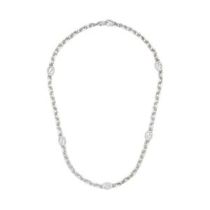 구찌 인터로킹 G 체인 네클리스 925 스털링 실버 759703-J8400-8106