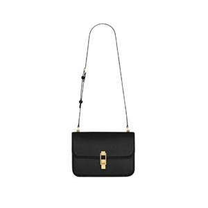 생로랑 박스 레더 르 까레 사첼백 블랙 633214-1YF0W-1000