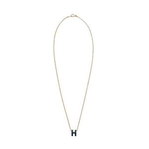 에르메스 미니 팝아슈 펜던트 골드 하드웨어   블루 사피흐 H147992FB5