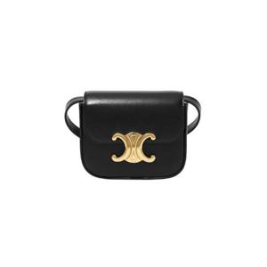 셀린느 미니 클로드 샤이니 카프스킨 블랙 10I513DPV-38NO