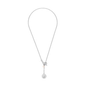 에르메스 스몰 엑스 리브리 펜던트 스털링 실버   로즈 골드 H120341B00