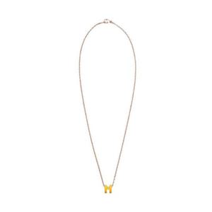 에르메스 미니 팝아슈 펜던트 로즈 골드 하드웨어   뉴 죤 드 나폴리 H147992FOB1