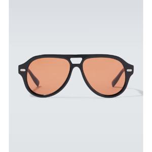 Brunello Cucinelli Paul 에비에이터 선글라스 P01041232