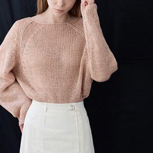 [헤레이스]페이퍼 니트_YMSH25SS721