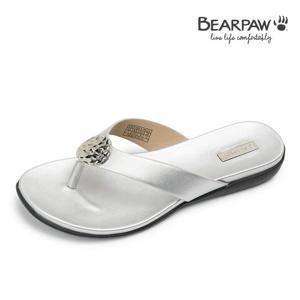 [베어파우] MELLA 실버 쿠션 여성쪼리 K1027016RB-W