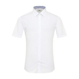 [레노마(셔츠)](레노마셔츠 ) 구김없는 여름반팔 레이온 혼방스판소재 슬림핏 (RZUSL1953WH)