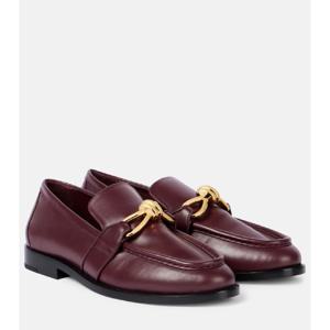 Bottega Veneta Astaire Knot 레더 로퍼 P01057305