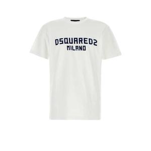 DSQUARED White cotton t-shirt S74GD1418D20020 965