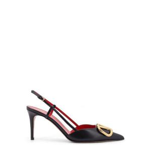 Valentino VLogo 시그니처 포인티드 토 슬링백 펌프스 W2S0R01DSH 0NO TP941635501