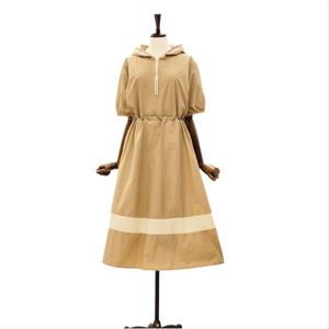 [나인스텝]바스락 후드 원피스 N25NO5218