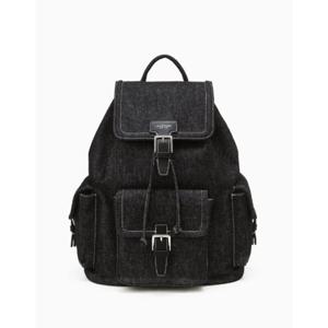 [질스튜어트ACC] JABA5E961N3 [젤라또] 다크네이비 버클포인트 가죽배색 면 데님 백팩