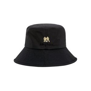롤링롤라이 버킷햇 블랙 고무패치 골프 벙거지모자