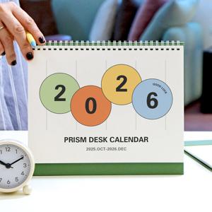 2026 프리즘 탁상 달력 데스크 스케줄러 사무실 디자인