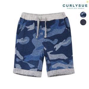 [컬리수]립배색 반배기5부팬츠