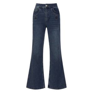 [마레몬떼][마레몬떼] 뒷밴딩 워싱 데님팬츠_M238MDN40P0