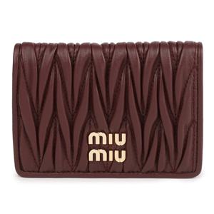 라프리마 미우미우 마테라쎄 나파 가죽 카드지갑 5MC103-AFPP-F0007