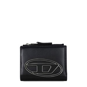 디젤 25FW 블랙 1DR 바이폴드 지퍼 반지갑 X09888 PR818 T8013
