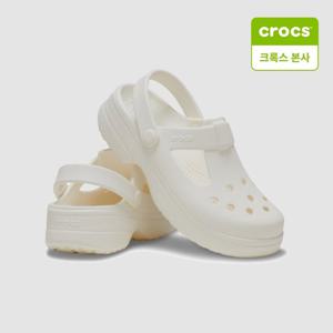 [크록스]아동화 클래식 메리제인 클로그 키즈 초크 210615-0WV