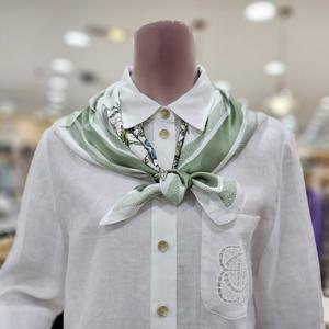 [BCBG]올앤선드리 네이처 사각 스카프 A5S0A405_DG