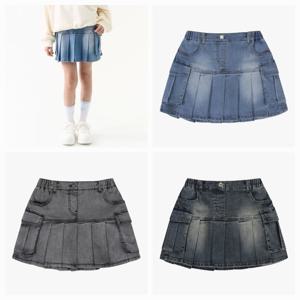 [더데이걸]데님카고포켓플리츠스커트TGWH25101