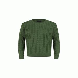 [지오지아]지오지아 25S/S  울 혼방 꽈배기 니트_K AAF1ER1103 D