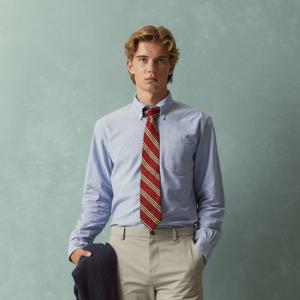 [브룩스브라더스] 프라이데이 옥스포드 솔리드 셔츠 (블루) (BBTHMMF302)