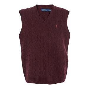 폴로 랄프로렌 니트 베스트 710974166003 Bordeaux