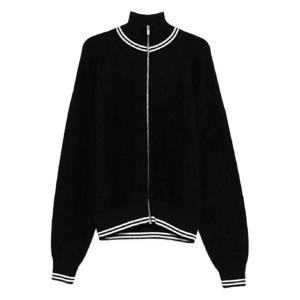 25 FW 질샌더 지퍼 프런트 골지 트리밍 가디건 J22HP0041J14789 TP442086140