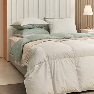 [파르페by알레르망] 앙트 알러지케어 헝가리80% 구스 차렵이불 S/SS