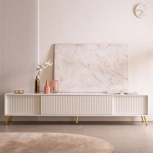 리스트 TV다이 낮은 거실장 슬라이딩 2200