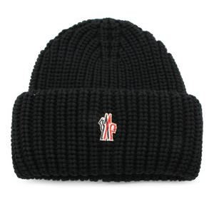 몽클레어 로고 패치 비니 K20973B00002 M1282999