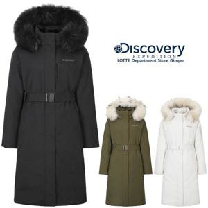디스커버리 25FW 여성 밀포드 베르텍스 벨티드 구스다운 롱패딩 DWDJ9B056 GPDJ