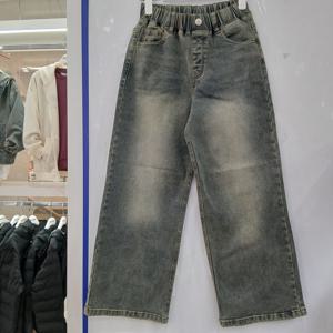 [에꼴리에][모다부평]유니 와이드 애쉬 빈티지진/25D0206BL_BP