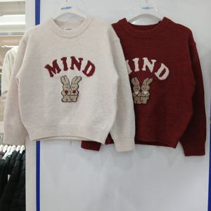 [에꼴리에][모다부평]래빗 프렌즈 보카시 니트티/25D5082/OT,WN_