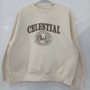 [에꼴리에][모다부평]밍크 본딩 루즈핏 맨투맨티/25D5454CR_BP