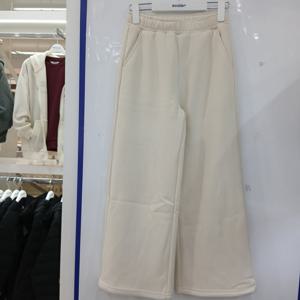 [에꼴리에][모다부평]밍크 본딩 롱 와이드 바지/25D5254CR_BP