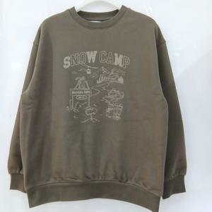 [에꼴리에][모다부평]드로잉 일러스트 맨투맨티/25D1409BR_BP