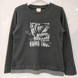 [에꼴리에][모다부평]빈티지 그래픽 슬림 레이어드티/25RT454BK_