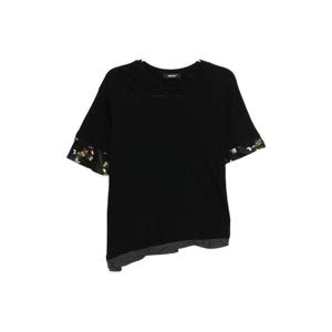 25 FW 언더커버 코튼 레이어드 티셔츠 UC2E1805BLK TP444247339