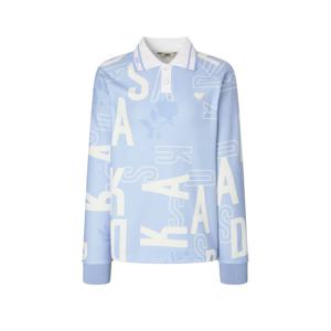 닥스 골프 여성 25FW PREMIUM 블루 소프트터치 레터링 블루종 티셔츠 DNTS5D717B2