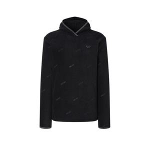 닥스 골프 여성 25FW PREMIUM 블랙 로고 엠보 플리스 미니 후드 티셔츠 DNTS5D719BK