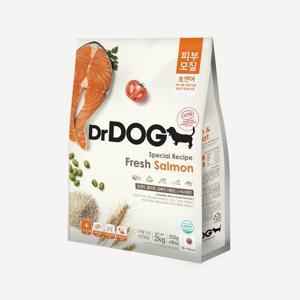 닥터독 강아지사료 알러지 눈물 연어 2kg