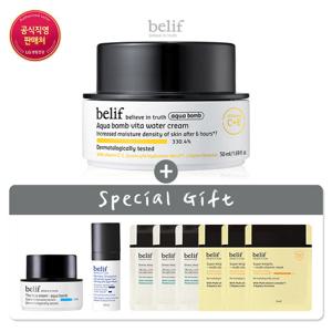 [빌리프] [25MS]아쿠아 밤 비타 워터 크림 50ml 세트