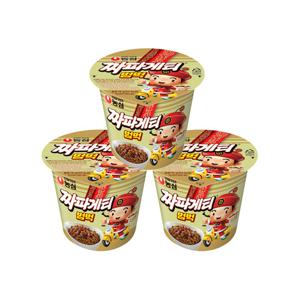 농심 짜파게티범벅 70g 3개 / 컵라면 작은컵