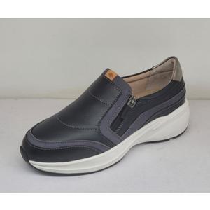 LANSLS4221WG2 금강제화 랜드로바 여성 캐주얼 스티치 딥 쿠션 슬립온(네이비 3cm)