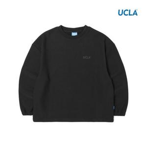 [UCLA]우븐 셋업 탑 기모 맨투맨(UYALS20)